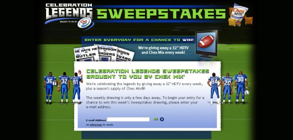 General Mills – Celebration Legends Sweepstakes