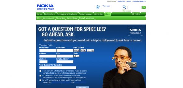 Nokia “Pre” Productions Film Premiere Sweepstakes