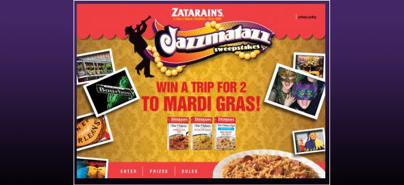 Zatarains Jazzmatazz Sweepstakes 2008