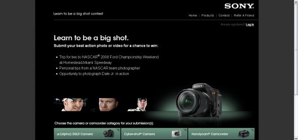 Sony – Learn to be a Big Shot Contest