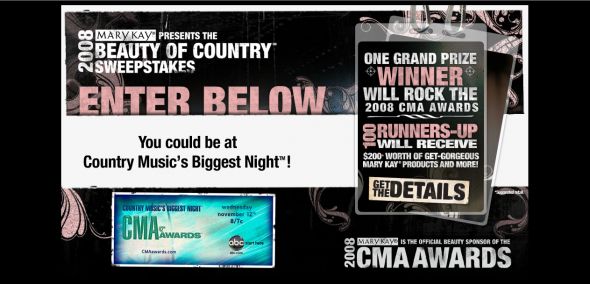 Mary Kay & ABC present the 2008 – Beauty of Country Sweepstakes