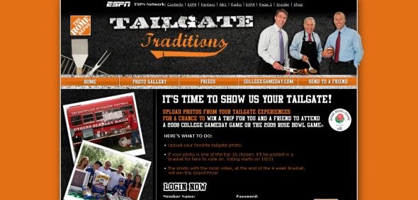 ESPN | Home Depot – Tailgate Traditions