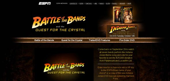 Battle of the Bands and the Quest for the Crystal
