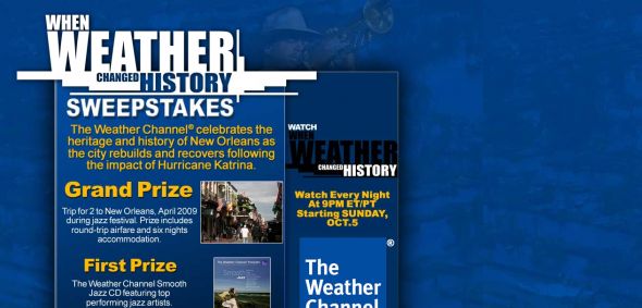 When Weather Changed History Sweepstakes