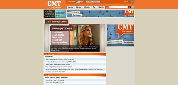 Get Pistol Pink with Miranda Lambert Sweepstakes Get Pistol Pink with Miranda Lambert Sweepstakes
