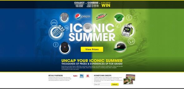 iconicsummer.com – Pepsi and Mountain Dew Iconic Summer Promotion iconicsummer.com – Pepsi and Mountain Dew Iconic Summer Promotion