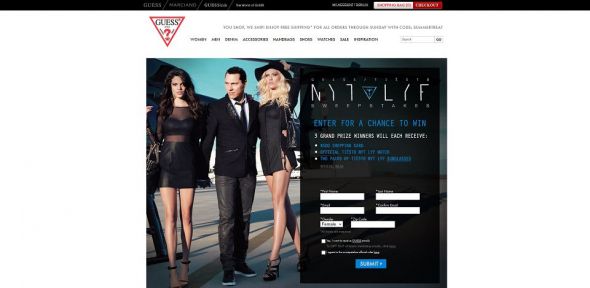 GUESS Tiësto Nyt Lyf Collection Sweepstakes GUESS Tiësto Nyt Lyf Collection Sweepstakes