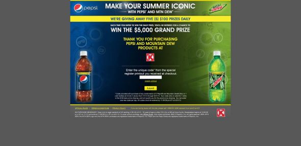 iconicsummeratcirclek.com – Pepsi Iconic Summer 2013 Sweepstakes at Circle K iconicsummeratcirclek.com – Pepsi Iconic Summer 2013 Sweepstakes at Circle K