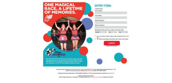 One Magical Race With New Balance Sweepstakes One Magical Race With New Balance Sweepstakes