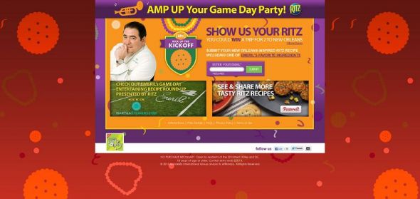 RitzKickOff.com – Ritz Kick Up the Kick Off Recipe Contest RitzKickOff.com – Ritz Kick Up the Kick Off Recipe Contest