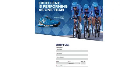 New Balance Team Garmin-Sharp 890v3 Giveaway Sweepstakes New Balance Team Garmin-Sharp 890v3 Giveaway Sweepstakes