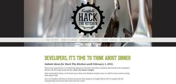 Campbell Soup Company Hack The Kitchen Competition Campbell Soup Company Hack The Kitchen Competition