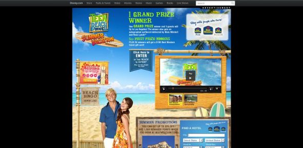 www.disneychannel.com/beach – Disney Teen Beach Movie Summer Vacation Sweepstakes www.disneychannel.com/beach – Disney Teen Beach Movie Summer Vacation Sweepstakes