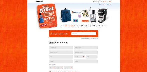 kohls.com/wingreatthings – Win Great Things Instant Win Game & Sweepstakes kohls.com/wingreatthings – Win Great Things Instant Win Game & Sweepstakes