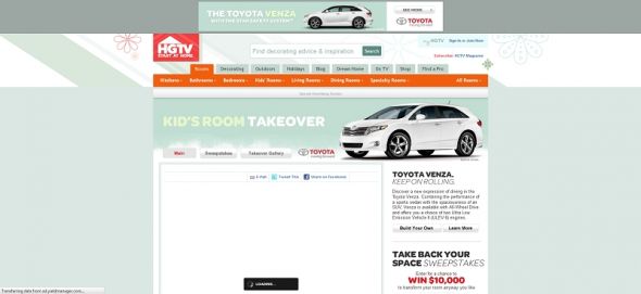 HGTV Take Back Your Space Sweepstakes HGTV Take Back Your Space Sweepstakes