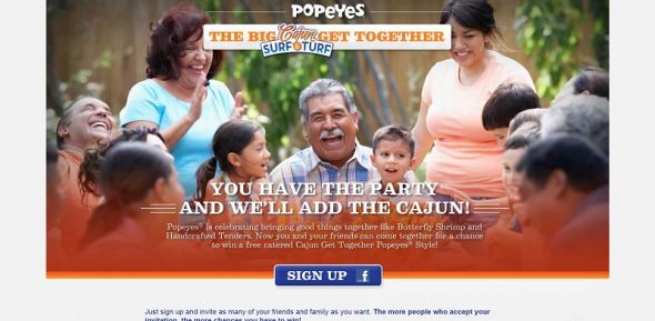 Popeyes Cajun Surf & Turf Promotion Popeyes Cajun Surf & Turf Promotion