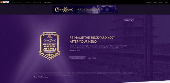 2013 Crown Royal Your Hero’s Name Here Contest 2013 Crown Royal Your Hero’s Name Here Contest