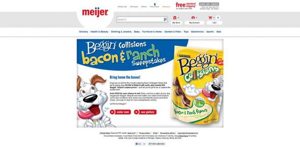Beggin’ Collisions Bacon & Ranch Sweepstakes Beggin’ Collisions Bacon & Ranch Sweepstakes
