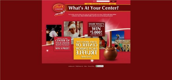 Lindor Truffles What’s At Your Center? Instant Win Game Lindor Truffles What’s At Your Center? Instant Win Game