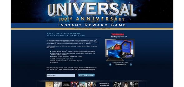 100th Anniversary Celebration Sweepstakes and Instant Win 100th Anniversary Celebration Sweepstakes and Instant Win