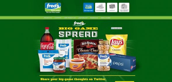 fred’s Super Dollar fred’s Big Game Spread Twitter Contest fred’s Super Dollar fred’s Big Game Spread Twitter Contest