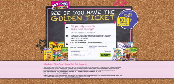 www.costcogoldenticket.com – Costco & Box Tops Golden Ticket Challenge www.costcogoldenticket.com – Costco & Box Tops Golden Ticket Challenge