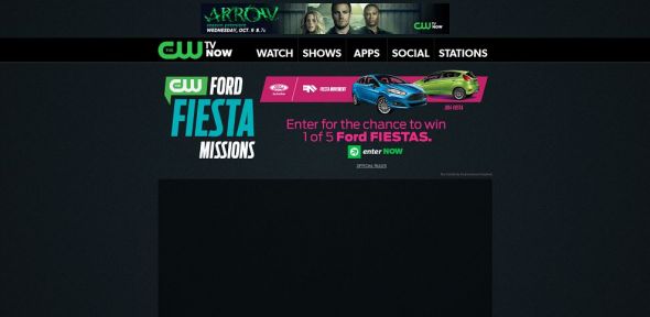cwtv.com/fordfiesta – CW Ford Fiesta Missions Sweepstakes cwtv.com/fordfiesta – CW Ford Fiesta Missions Sweepstakes