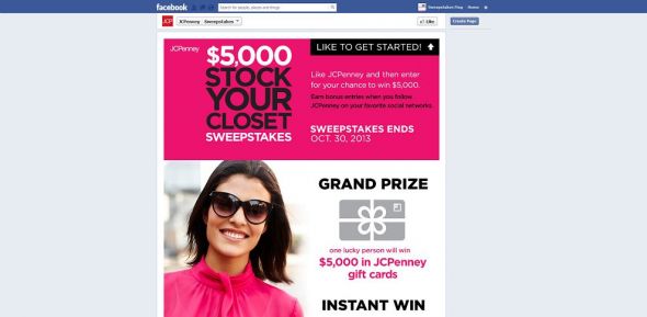 JCP $5,000 Stock Your Closet Sweepstakes JCP $5,000 Stock Your Closet Sweepstakes