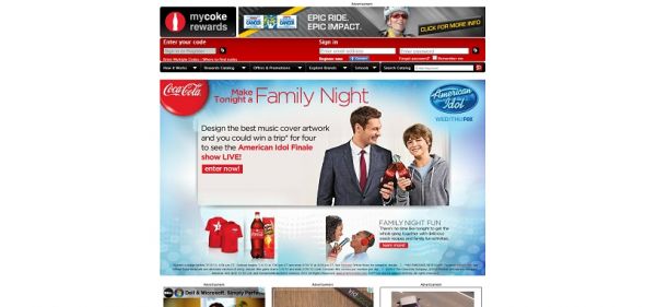 Coca-Cola Design a Family Night Music Cover Artwork