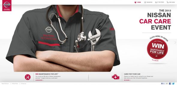 Nissan October 2013 Car Care Event Sweepstakes Nissan October 2013 Car Care Event Sweepstakes