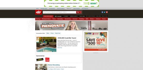Don’t Hate, Renovate Sweepstakes Don’t Hate, Renovate Sweepstakes