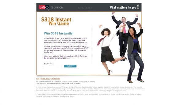 $318 Instant Win Game
