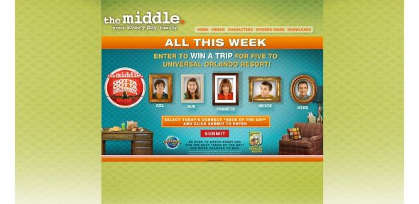 THE MIDDLE The Gotta Gotta Getaway Sweepstakes THE MIDDLE The Gotta Gotta Getaway Sweepstakes