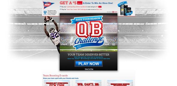 Save Your Season QB Challenge Save Your Season QB Challenge