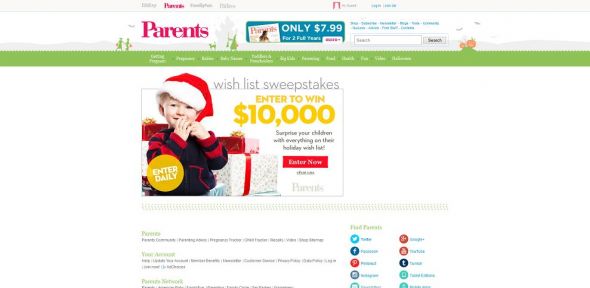 Parents.com $10,000 Shop Sweepstakes Parents.com $10,000 Shop Sweepstakes