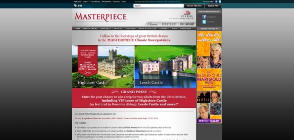 Masterpiece Classic Sweepstakes Masterpiece Classic Sweepstakes
