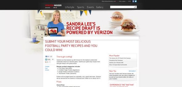 Sandra Lee’s Recipe Draft Contest Sandra Lee’s Recipe Draft Contest