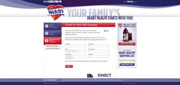 Welch’s Heart Health Month Sweepstakes Welch’s Heart Health Month Sweepstakes