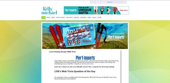 LIVE’s Holiday Escape Travel Trivia LIVE’s Holiday Escape Travel Trivia