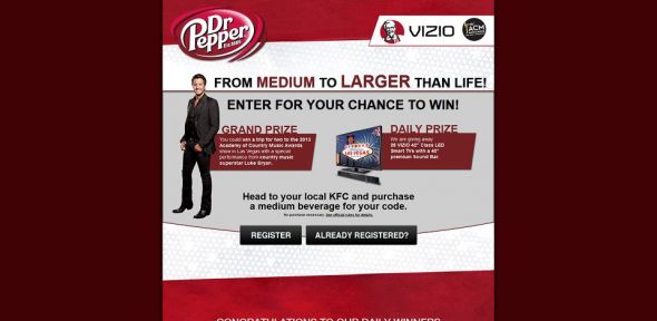frommediumtolargerthanlife.com – 2013 Dr Pepper KFC From Medium to Larger Than Life Promotion frommediumtolargerthanlife.com – 2013 Dr Pepper KFC From Medium to Larger Than Life Promotion