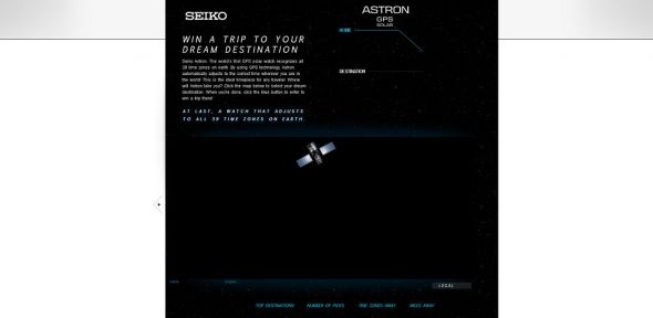 Seiko Astron $10,000 Dream Vacation Giveaway Seiko Astron $10,000 Dream Vacation Giveaway