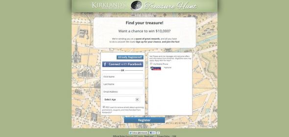 kirklandstreasurehunt.com – Kirkland’s Treasure Hunt Sweepstakes kirklandstreasurehunt.com – Kirkland’s Treasure Hunt Sweepstakes