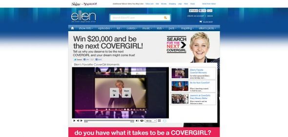 ellentv.com/covergirl – Ellen’s Next COVERGIRL Contest ellentv.com/covergirl – Ellen’s Next COVERGIRL Contest