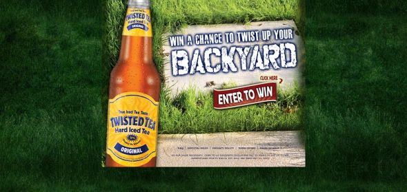 twistedtea.com/backyard – Twisted Tea Twist Up Your Backyard Sweepstakes twistedtea.com/backyard – Twisted Tea Twist Up Your Backyard Sweepstakes
