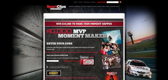 Sport Clips MVP Moment Maker Promotion Sport Clips MVP Moment Maker Promotion