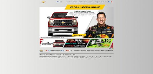 www.winthenewsilverado.com – Win The New Silverado Racing Sweepstakes www.winthenewsilverado.com – Win The New Silverado Racing Sweepstakes
