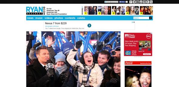 Ryan Seacrest’s New Year’s Eve in NYC Sweepstakes Ryan Seacrest’s New Year’s Eve in NYC Sweepstakes
