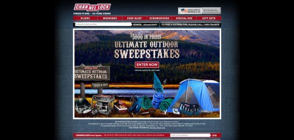 Channellock Ultimate Outdoor Sweepstakes Channellock Ultimate Outdoor Sweepstakes