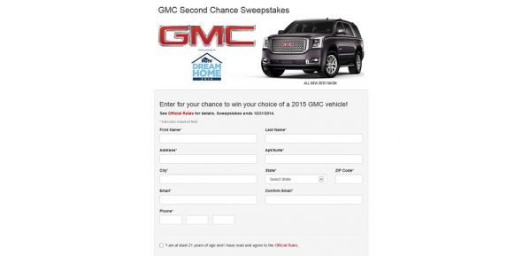 Buick GMC National Sweepstakes Buick GMC National Sweepstakes