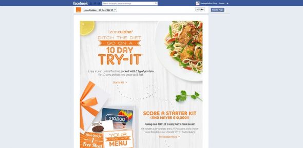 www.10daytryit.com – Lean Cuisine Try-It Program Sweepstakes www.10daytryit.com – Lean Cuisine Try-It Program Sweepstakes